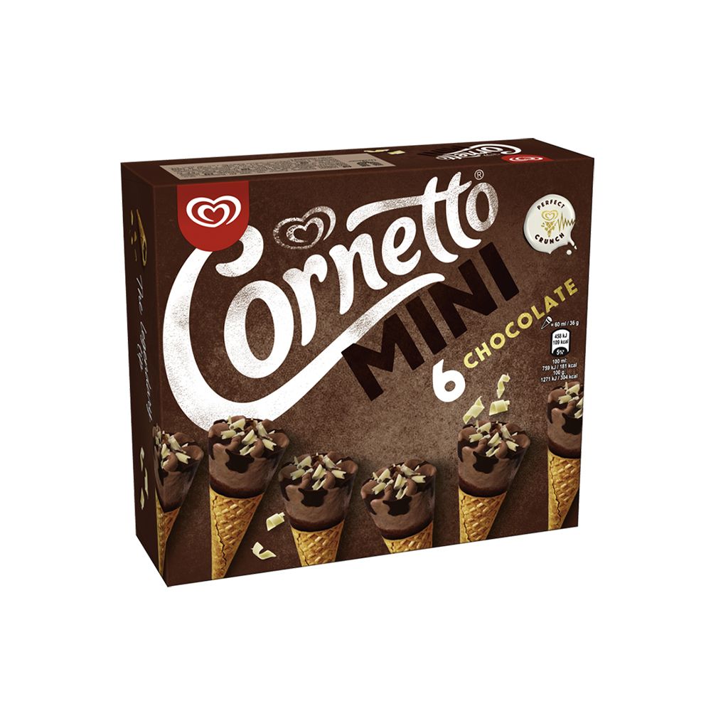  - Cornetto Chocolate Mini Ice Cream 6un=360ml (1)