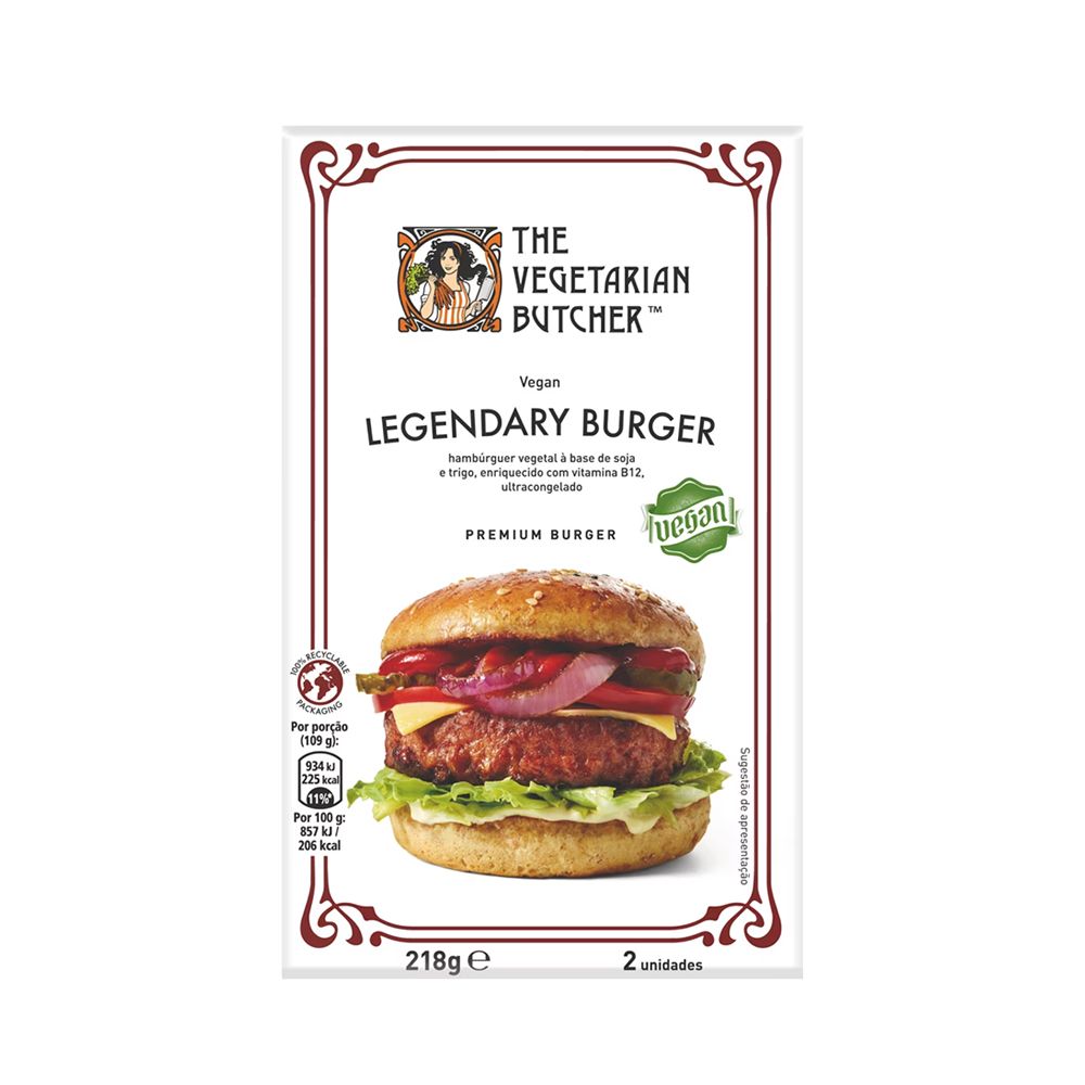  - The Vegetarian Butcher Legendary Vegan Burger 218g (1)