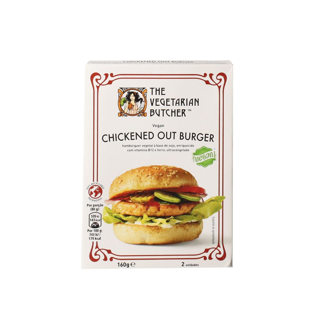  - Prepared The Vegetarian Butcher Chicken Burger 160g (1)