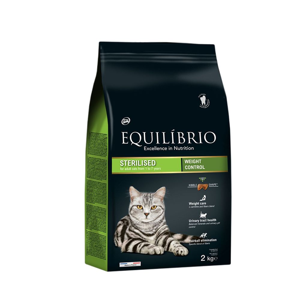  - Equilibrio Castrated Cat Dry Food 2Kg (1)