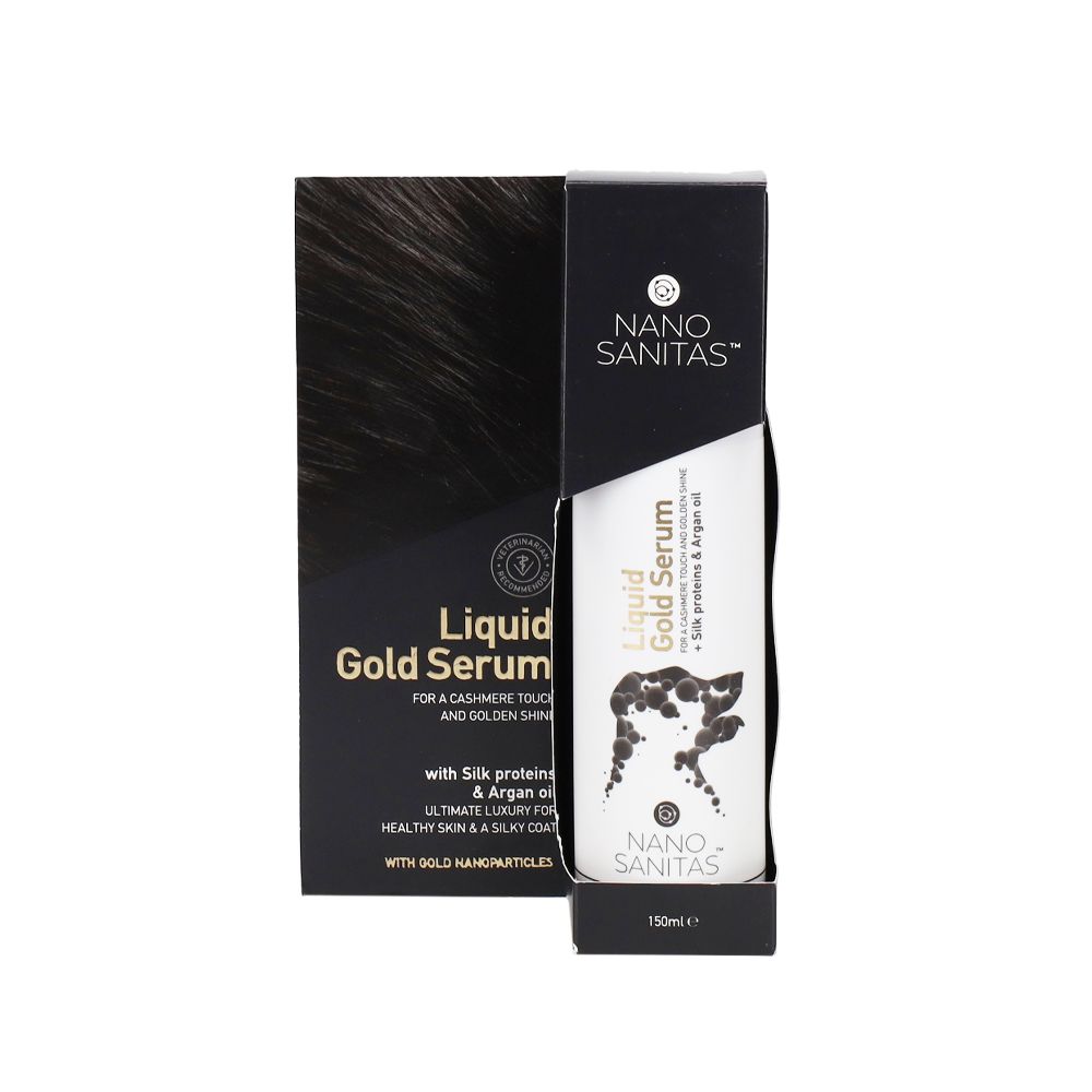  - Nano Sanitas Serum With Gold For Dog Hair 150ml (1)