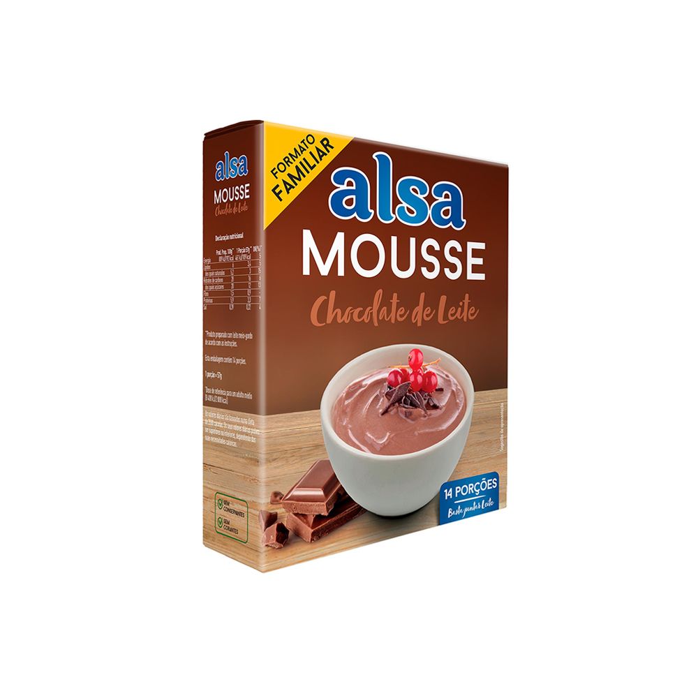  - Preparado Alsa Mousse Chocolate de Leite Dupla 2x132g (1)