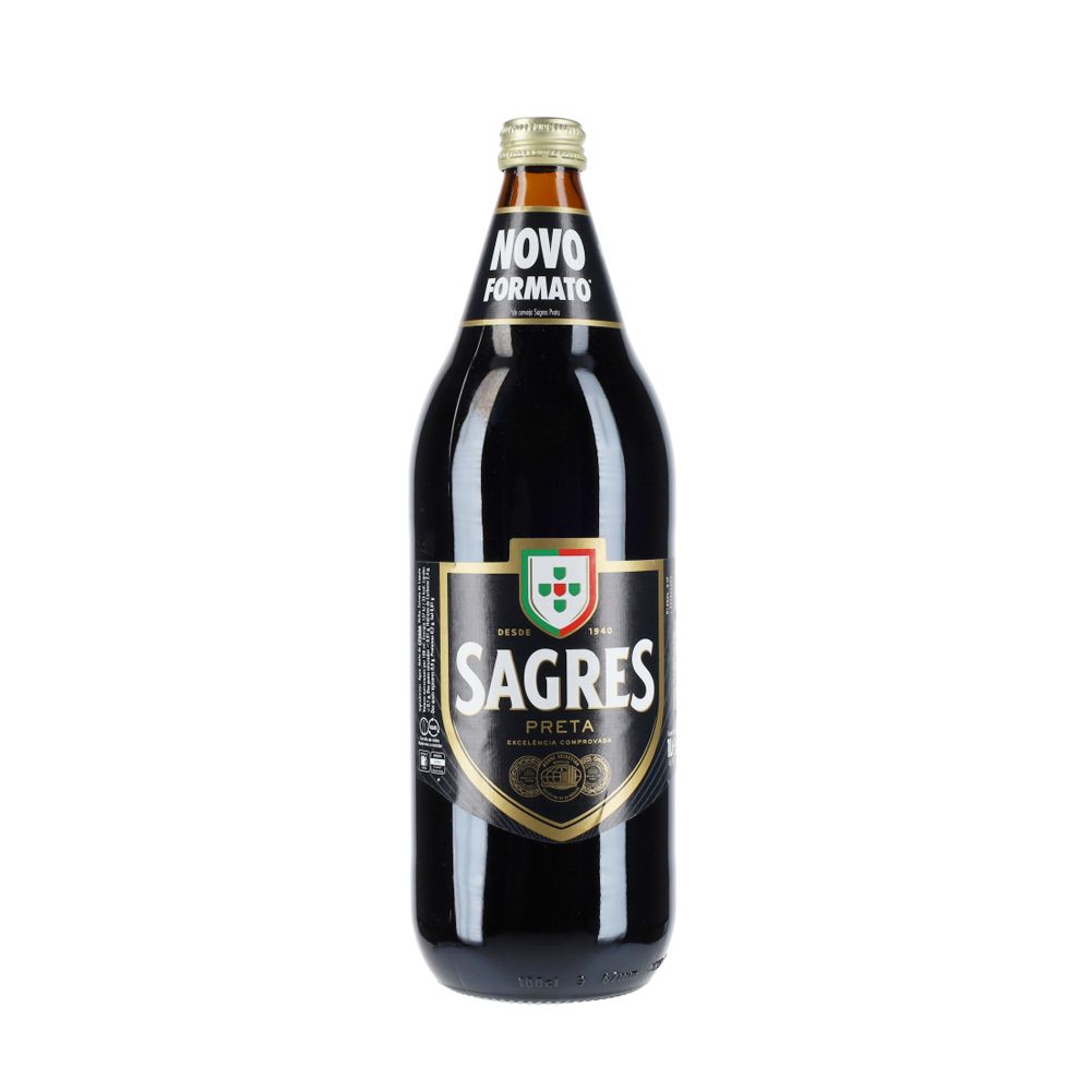  - Sagres Black Beer 1L (1)