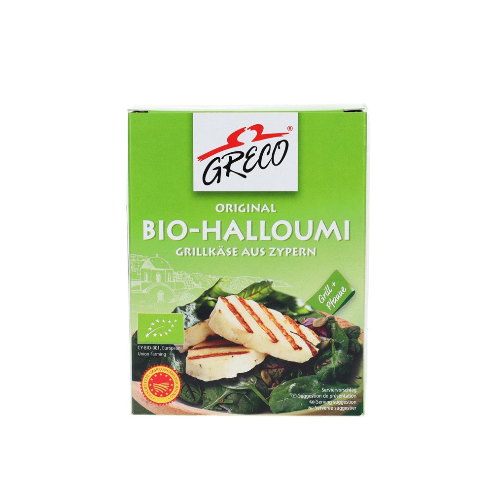  - Halloumi Organic Greek Cheese 180g (1)