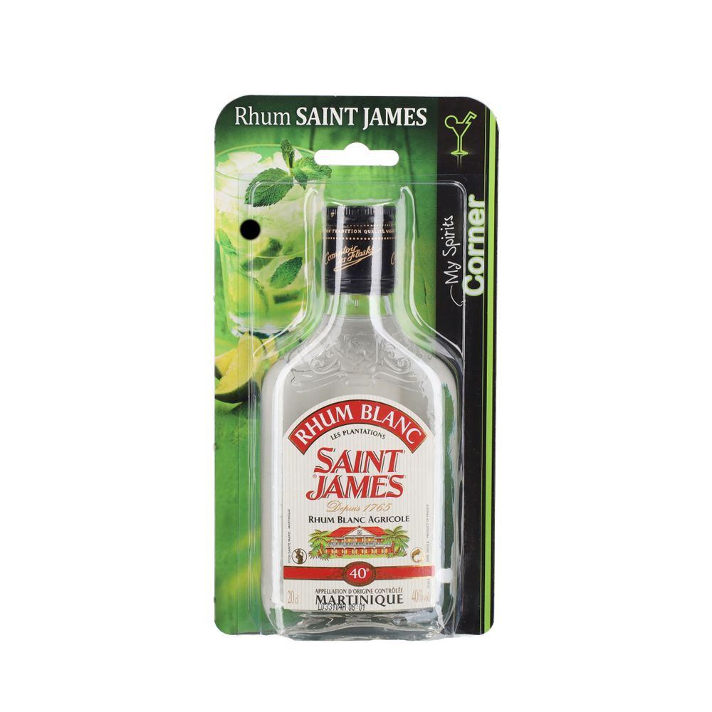  - Saint James White Rum 20cl (1)