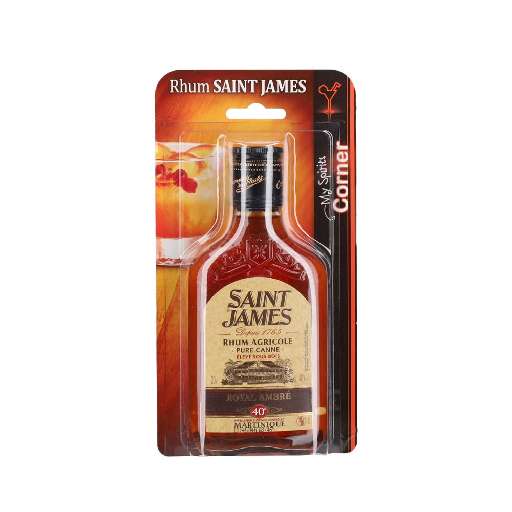  - Saint James Ambre Rum 20cl (1)