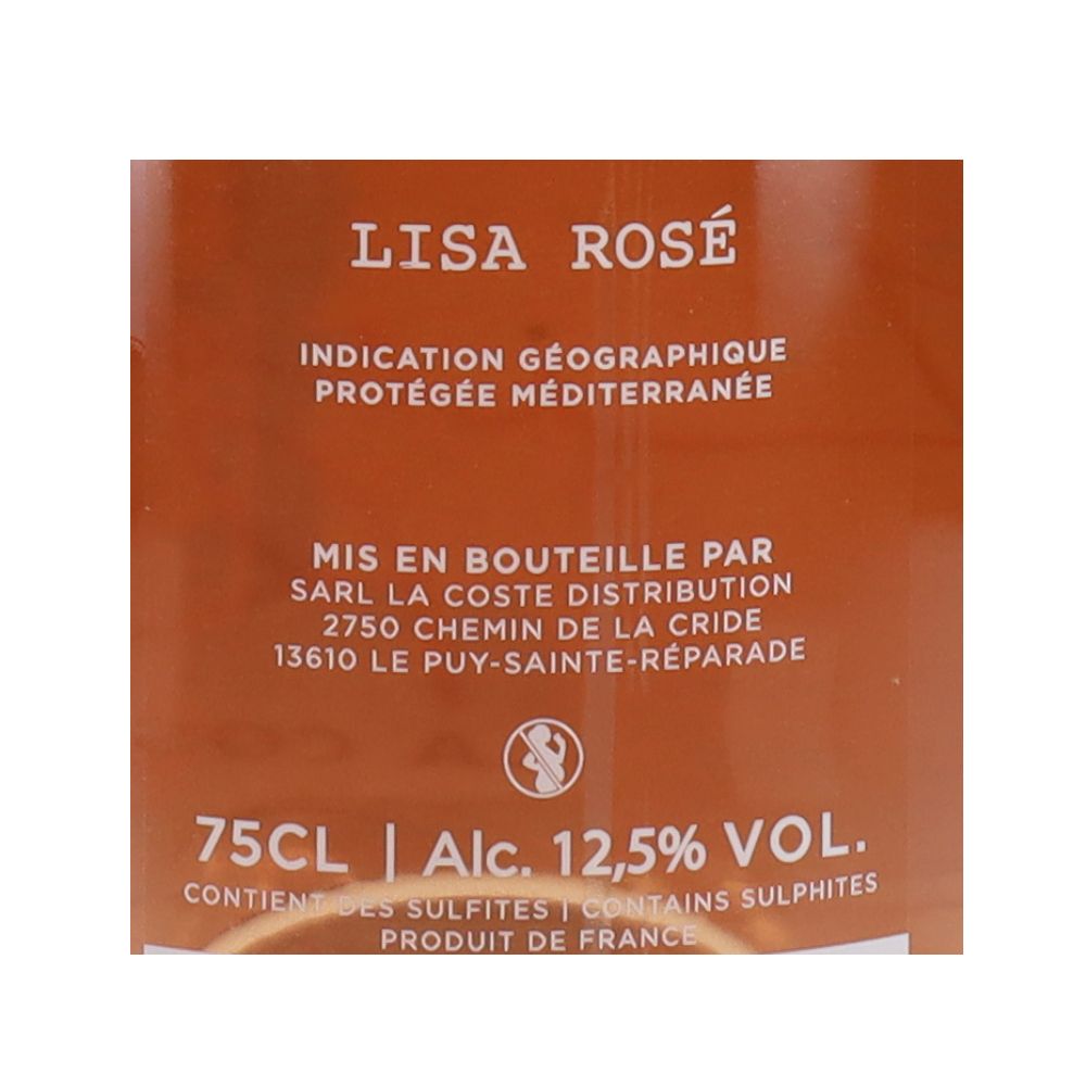  - Chateau La Coste Lisa Rose Wine 75cl (2)
