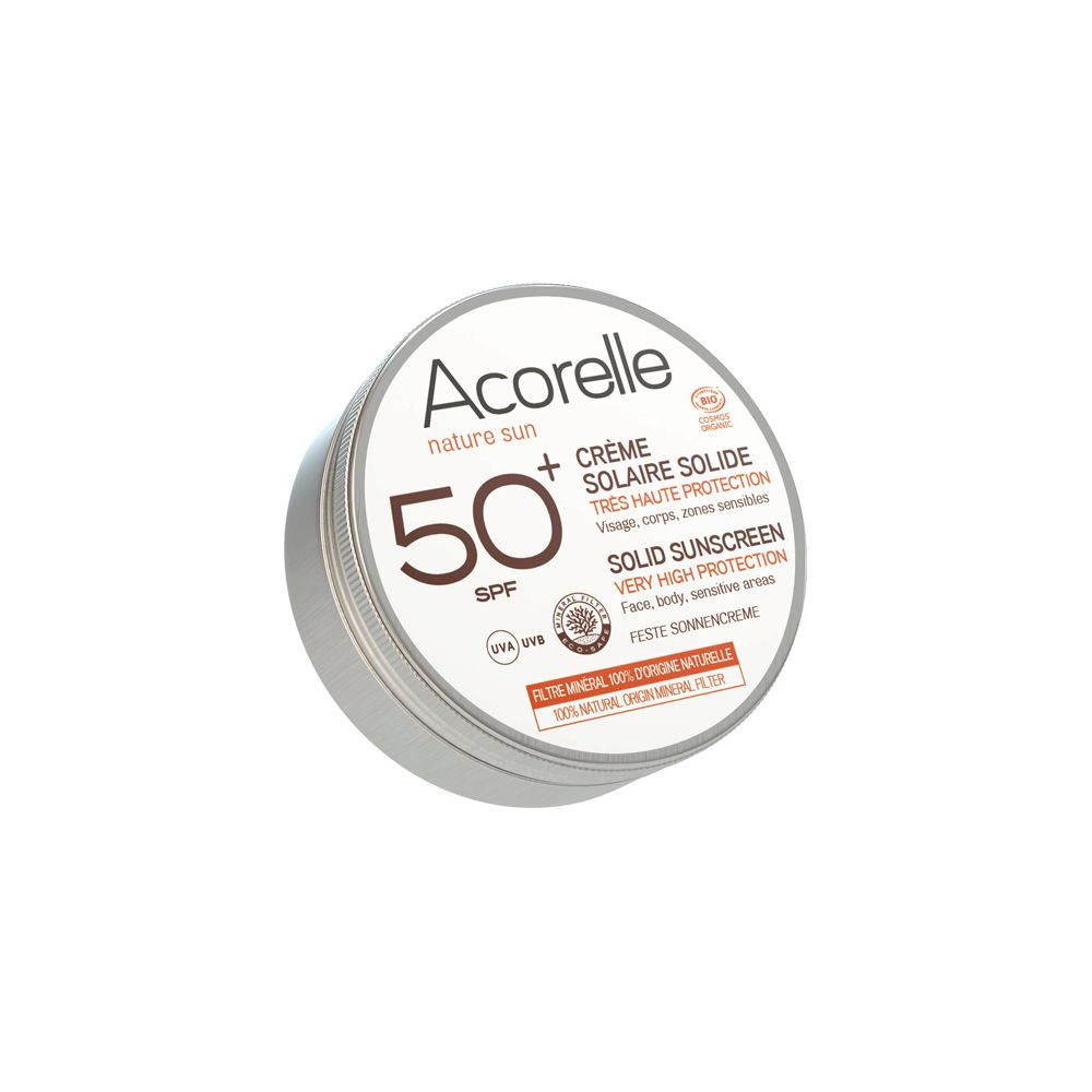  - Acorelle Body & Face Solid Sunscreen 50 Spray 100ml (1)