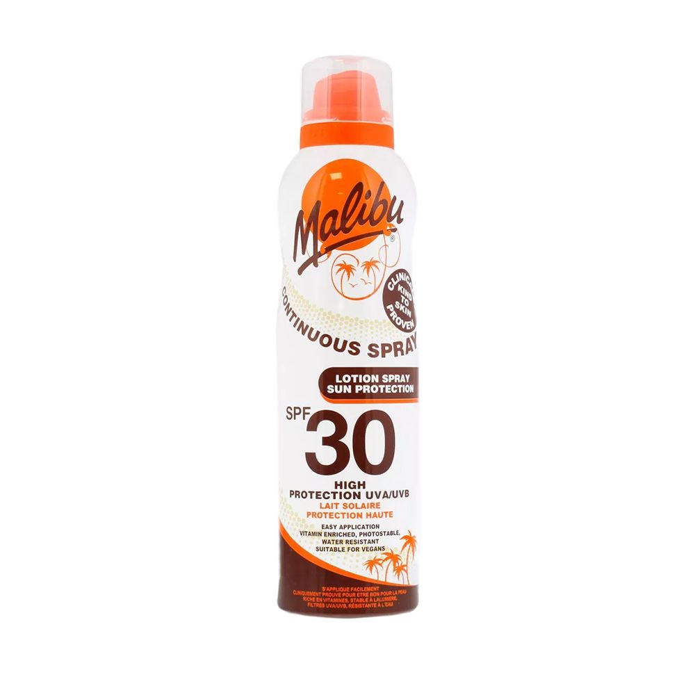 - Malibu FP30 Spray Lotion Sunscreen 175ml (1)