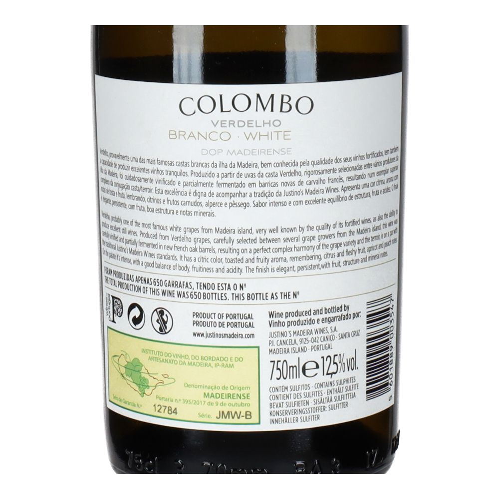  - Colombo Verdelho White Wine 75cl (2)