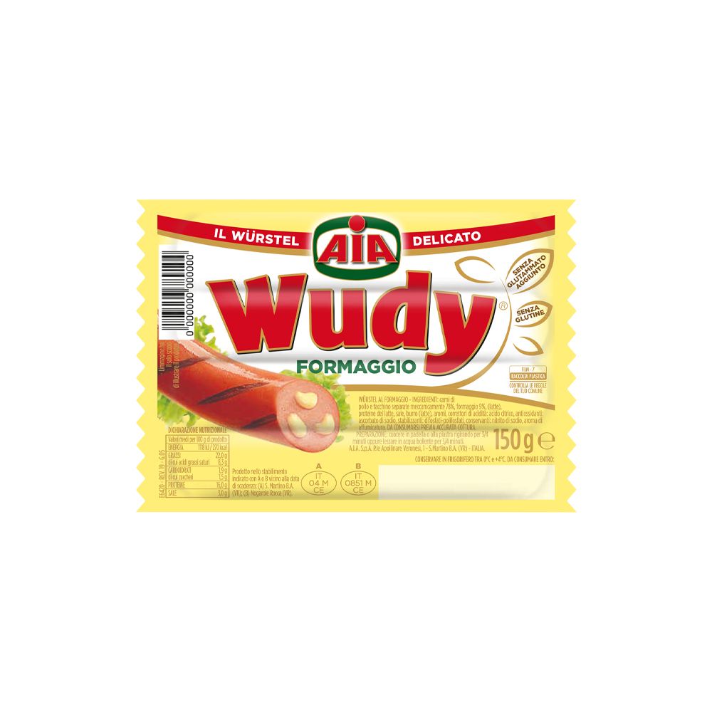  - Wudy Cheese Sausage Gluten Free 150g (1)