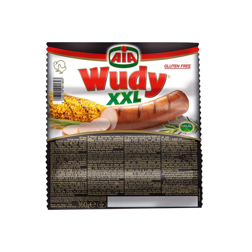  - Wudy XXL Gluten Free Sausage 360g (1)