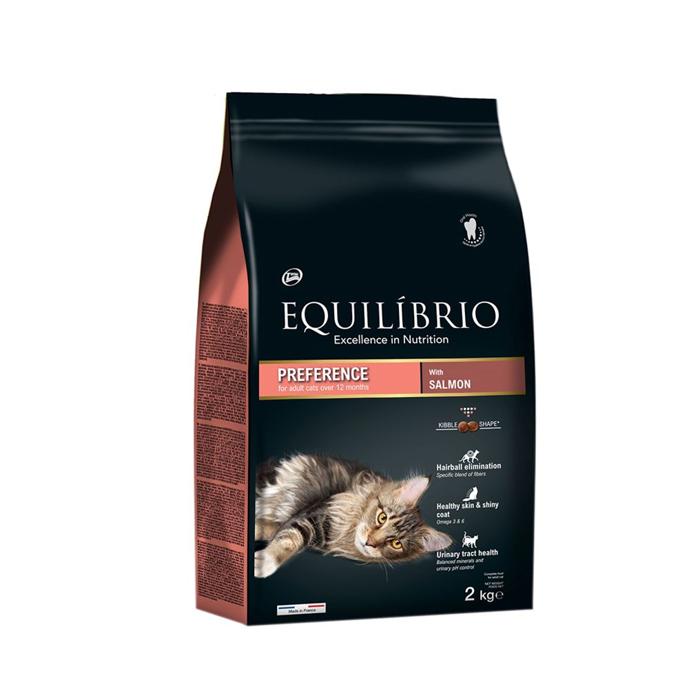  - Equilibrio Adult Cat Salmon Dry Food 2Kg (1)