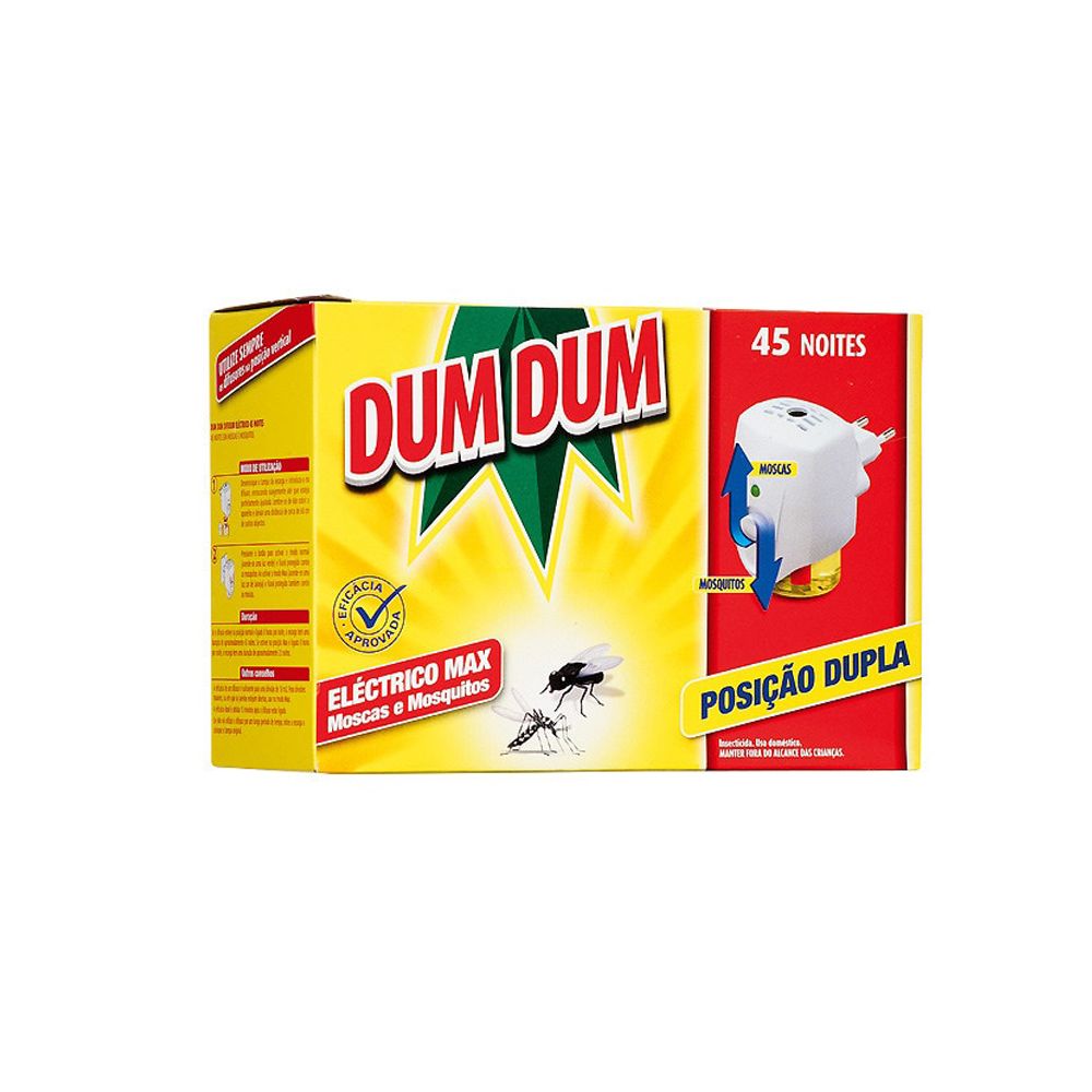  - Dum Dum Max Flies & Mosquitoes Insecticide Diffuser +1Recharge (1)