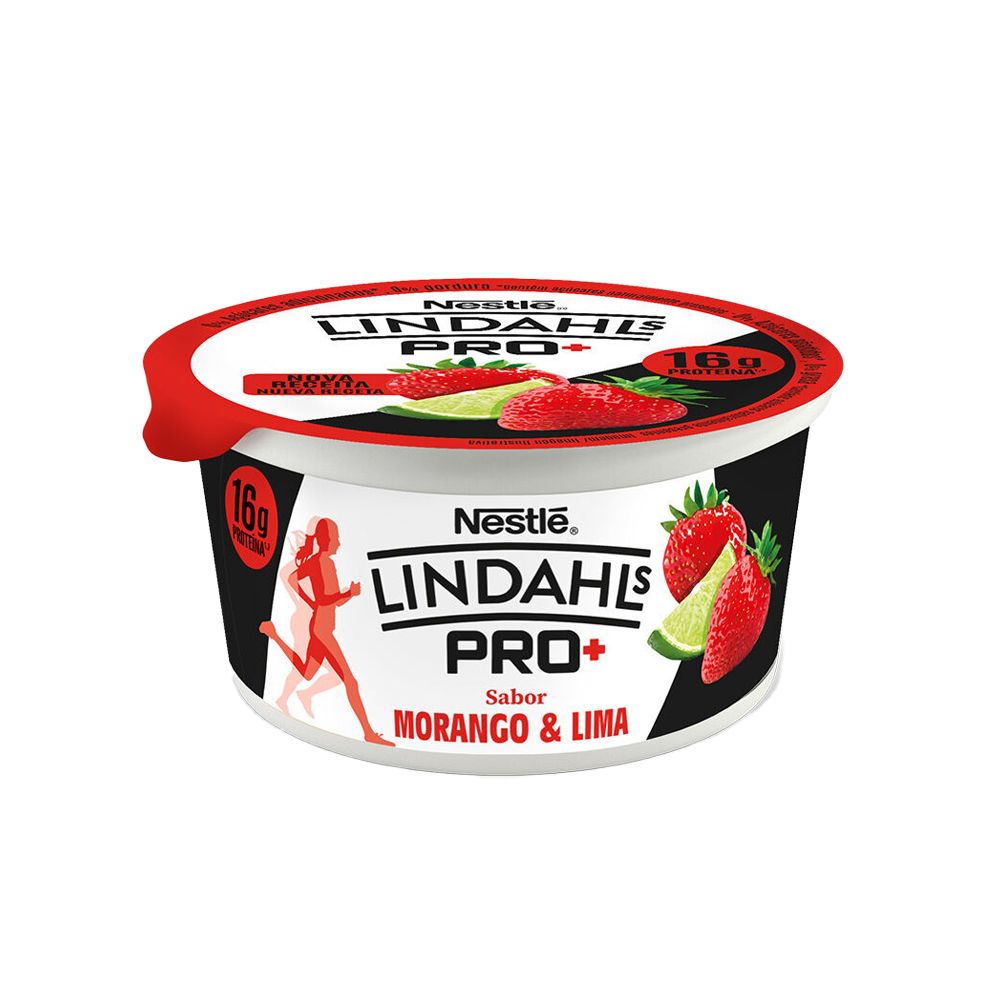  - Iogurte Lindahls Pro Morango Lima 160g (1)