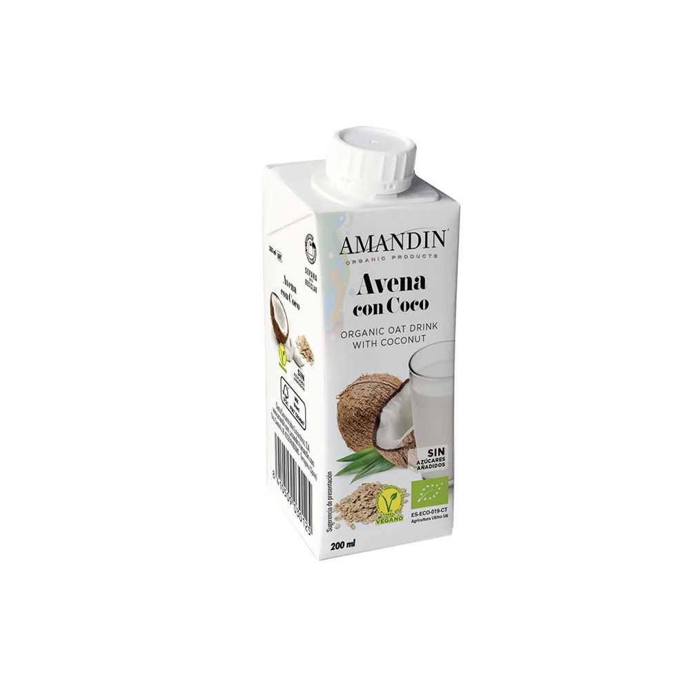  - Amandin Organic Coconut Oat Drink 20cl (1)