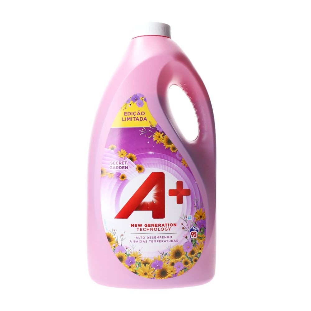  - A+ Secret Garden Liquid Detergent 95Doses=4.75L (1)