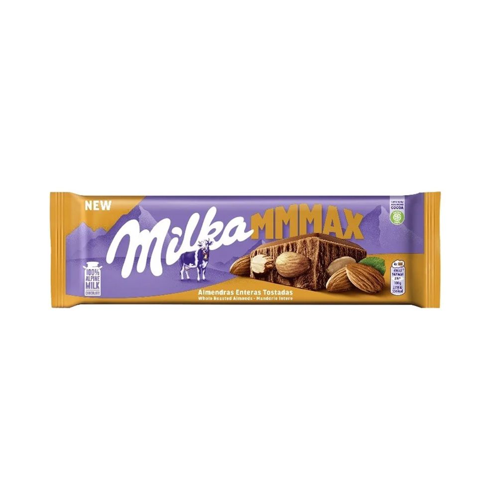  - Chocolate Milka Amêndoas Inteira Tablete 270g (1)