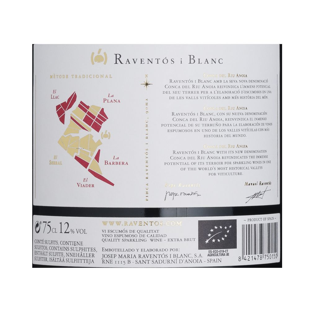  - Raventos I Blanc de Blancs Sparkling Wine 75cl (2)