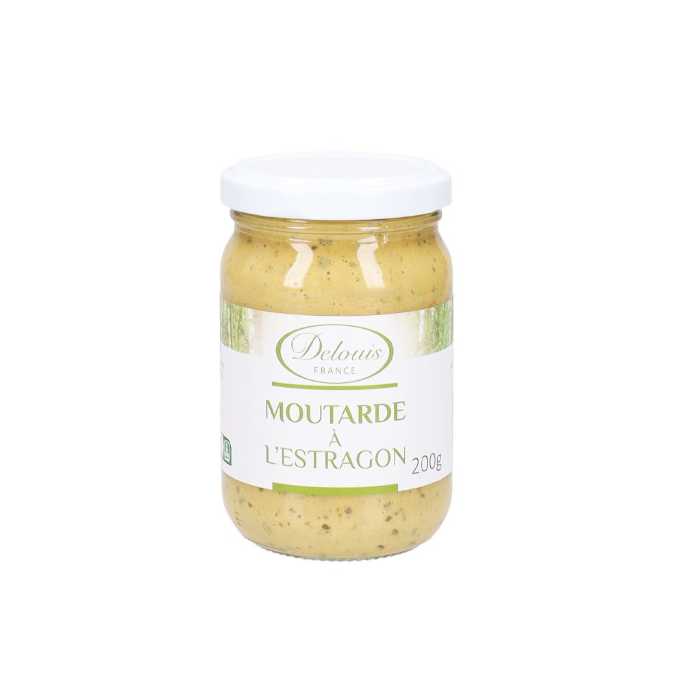  - Delouis Dijon Mustard Estragão Bio 200g (1)