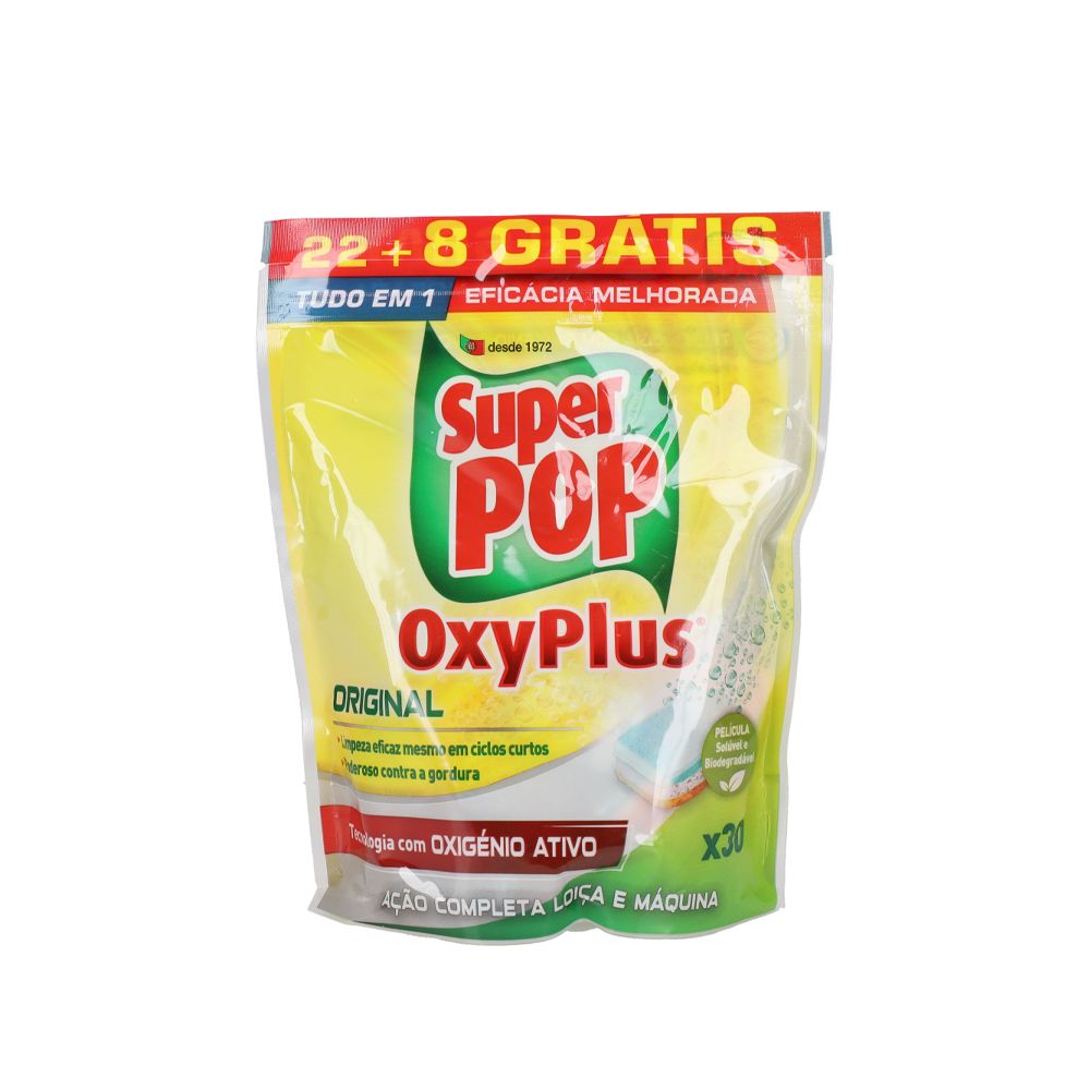  - Detergente Super Pop Pastilhas Oxyplus 22un (1)