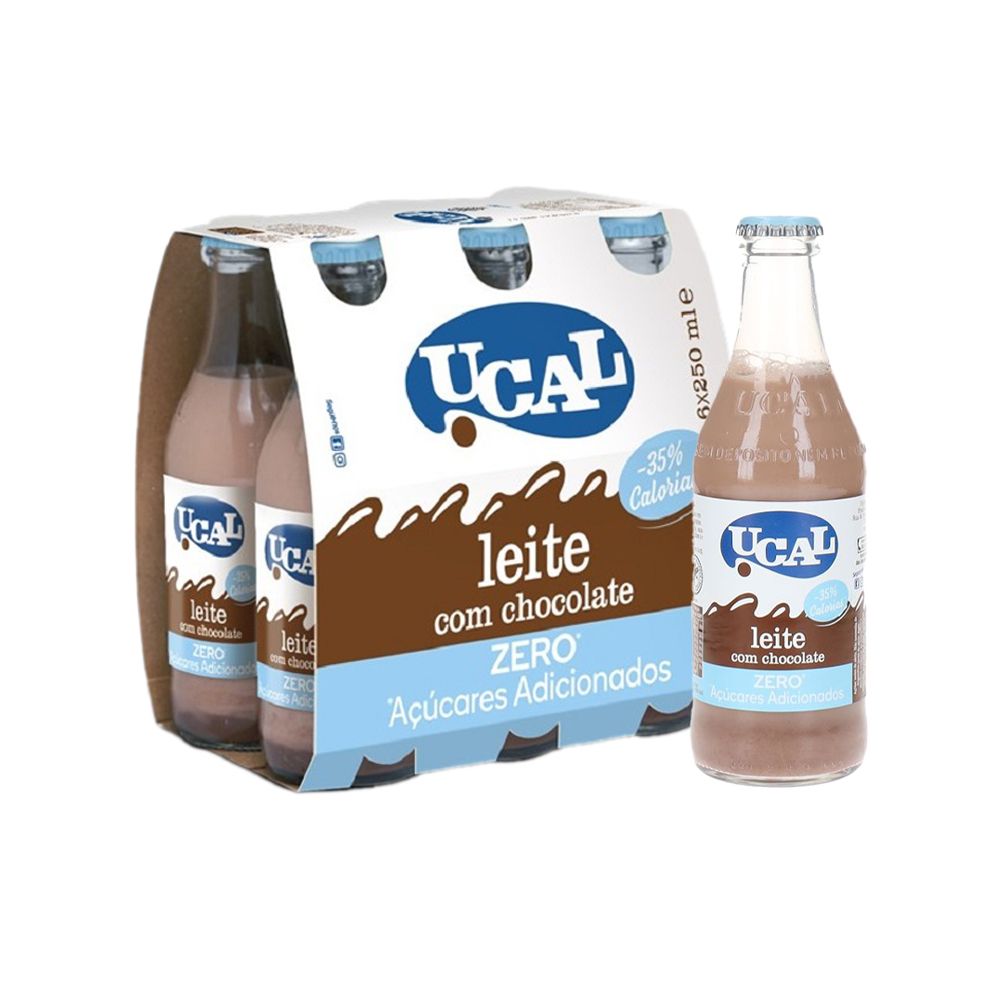  - Ucal Zero Chocolate Milk 6x250ml (1)