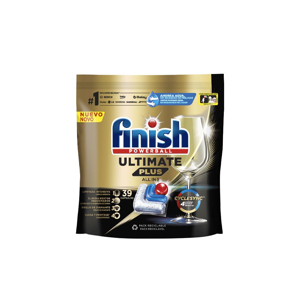  - Detergente Finish Ultra Plus Regular Pastilhas 39UN=475.8g (1)