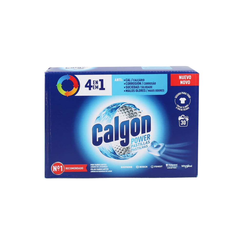  - Detergente Calgon Pastilhas 30un=390g (1)