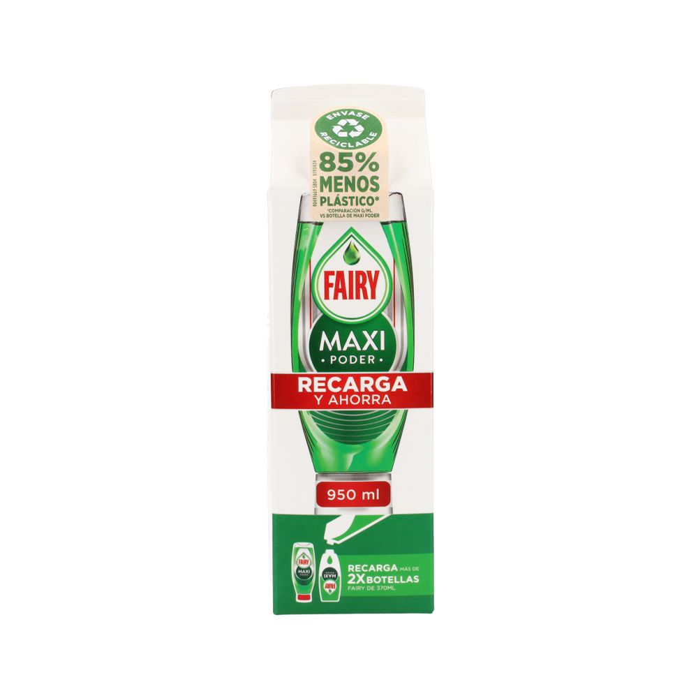  - Detergente Mão Fairy Maxi Poder Original Recarga 950ml (1)