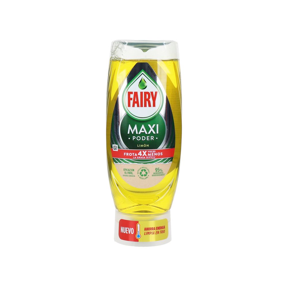  - Fairy Maxi Power Lemon Hand Detergent 440ml (1)