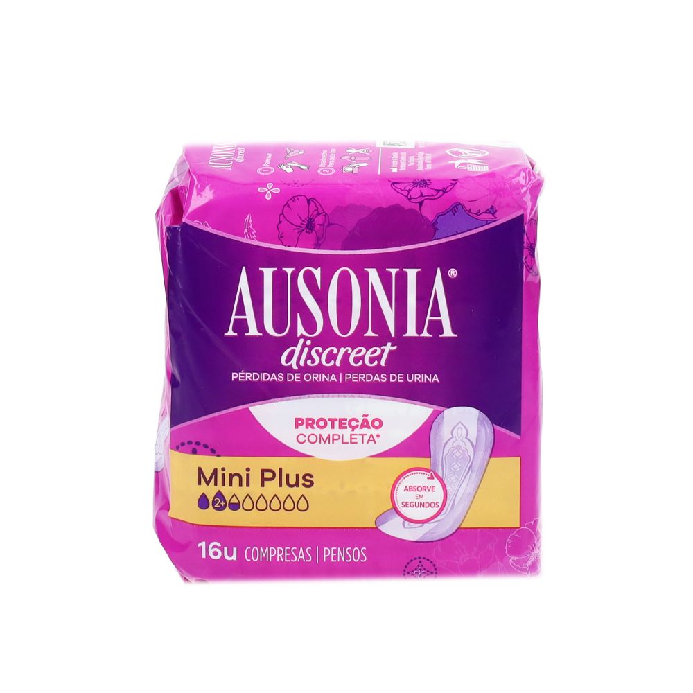  - Ausonia Discreet Mini Plus Sanitary Pads 16un (1)
