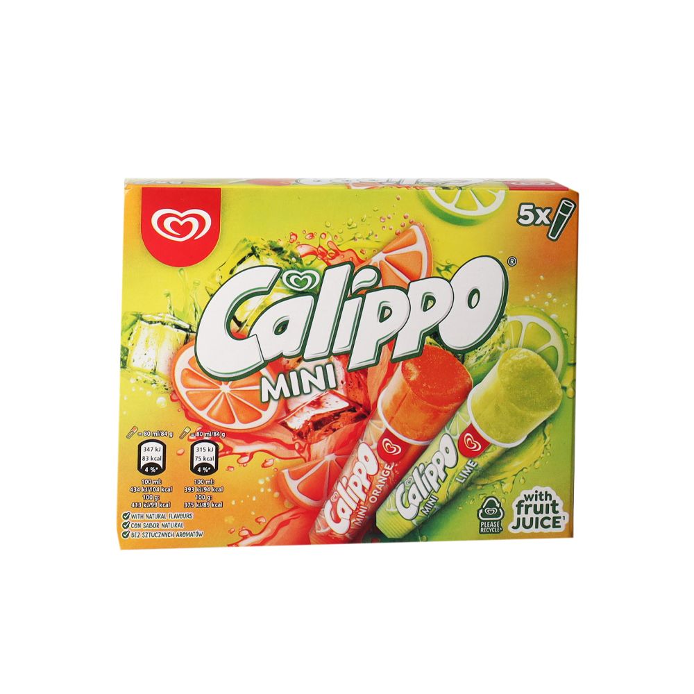  - Calippo Orange Lime Ice Cream 5un=400ml (1)