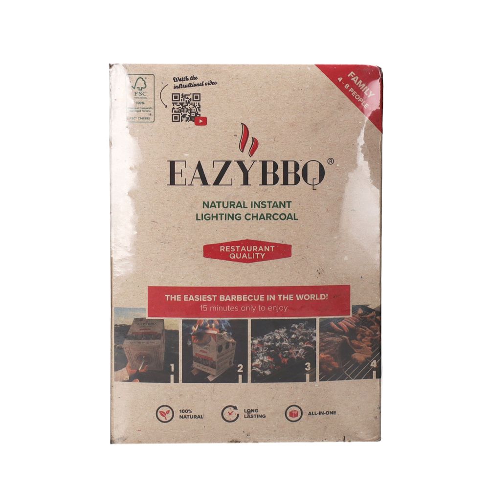  - Eazybbq Family Charcoal Box 1kg (1)