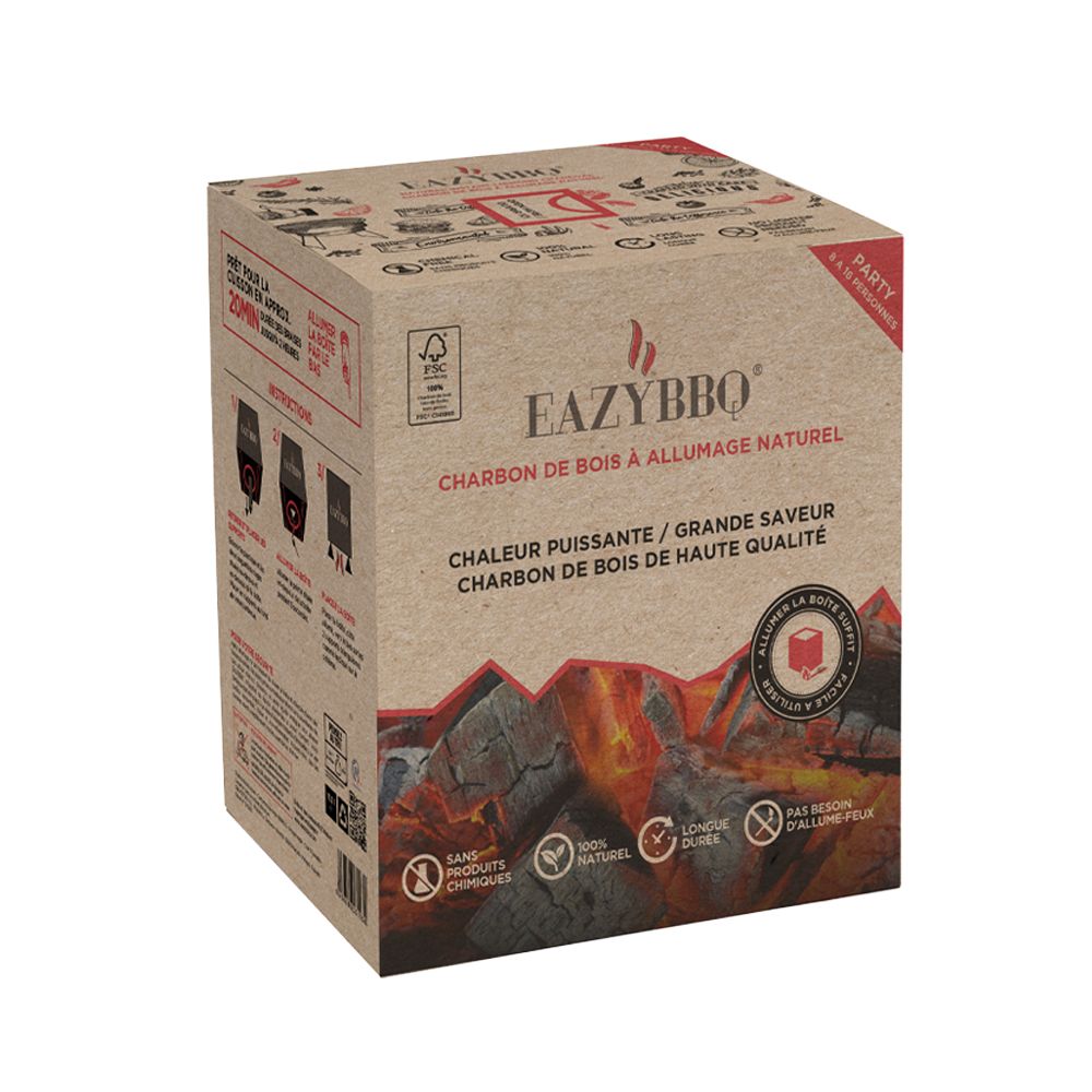  - Eazy BBQ Party Charcoal Box 2kg (1)