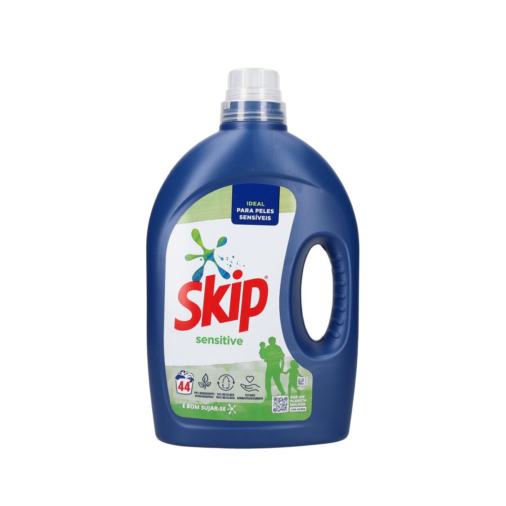  - Detergente Líquido Skip Máquina Sensitive 44D=1.98L (1)