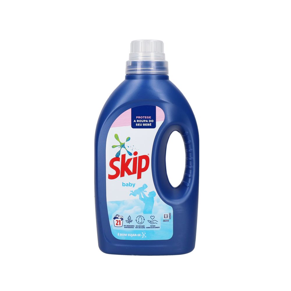  - Detergente Líquido Skip Máquina Baby 21D=945ML (1)