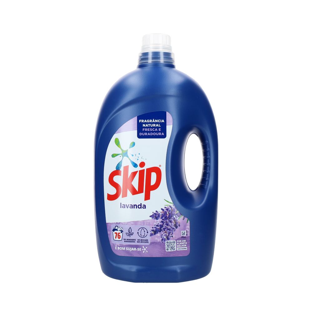  - Detergente Líquido Skip Máquina Lavanda 76D=3.42L (1)