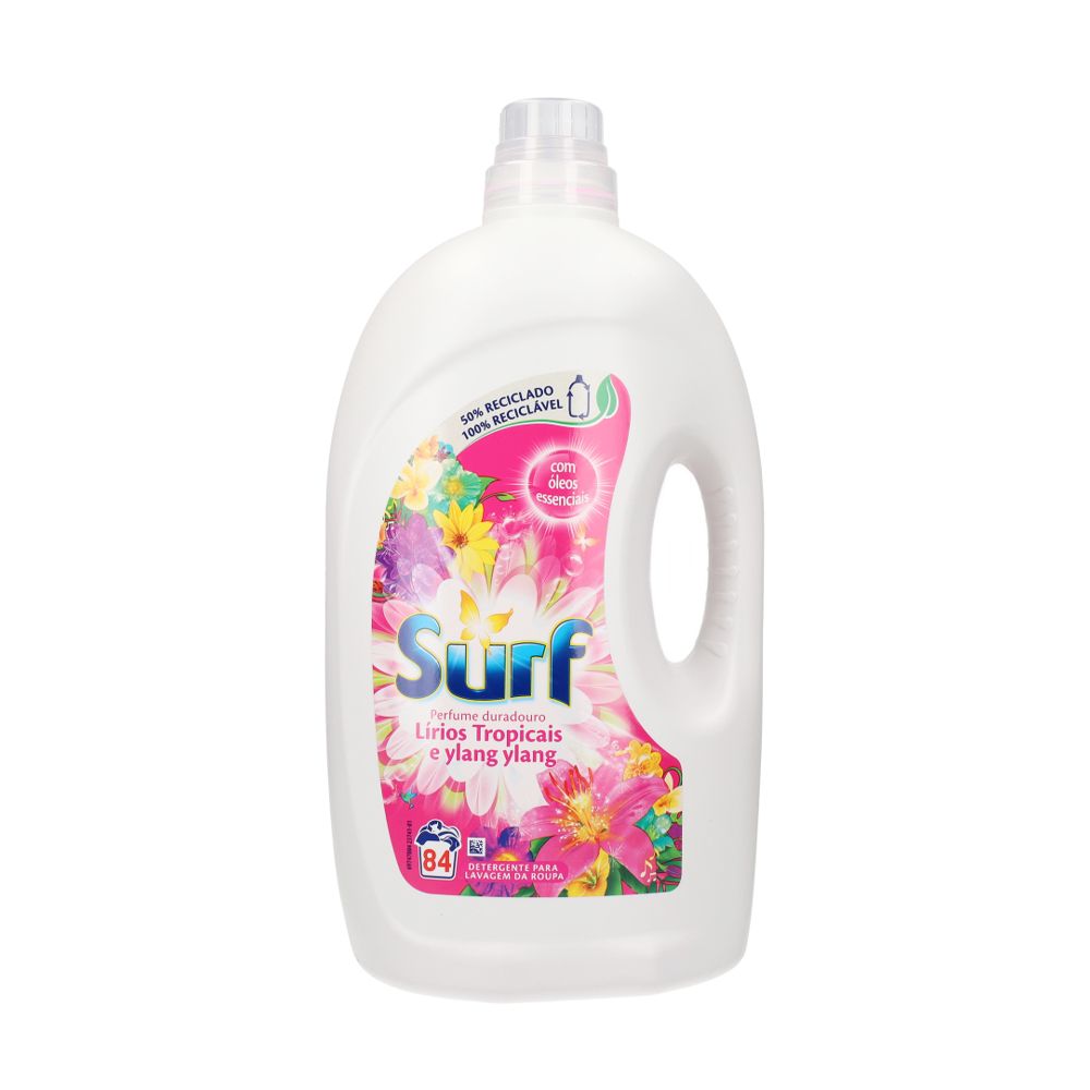  - Detergente Líquido Surf Máquina Tropical 84D=3.78L (1)