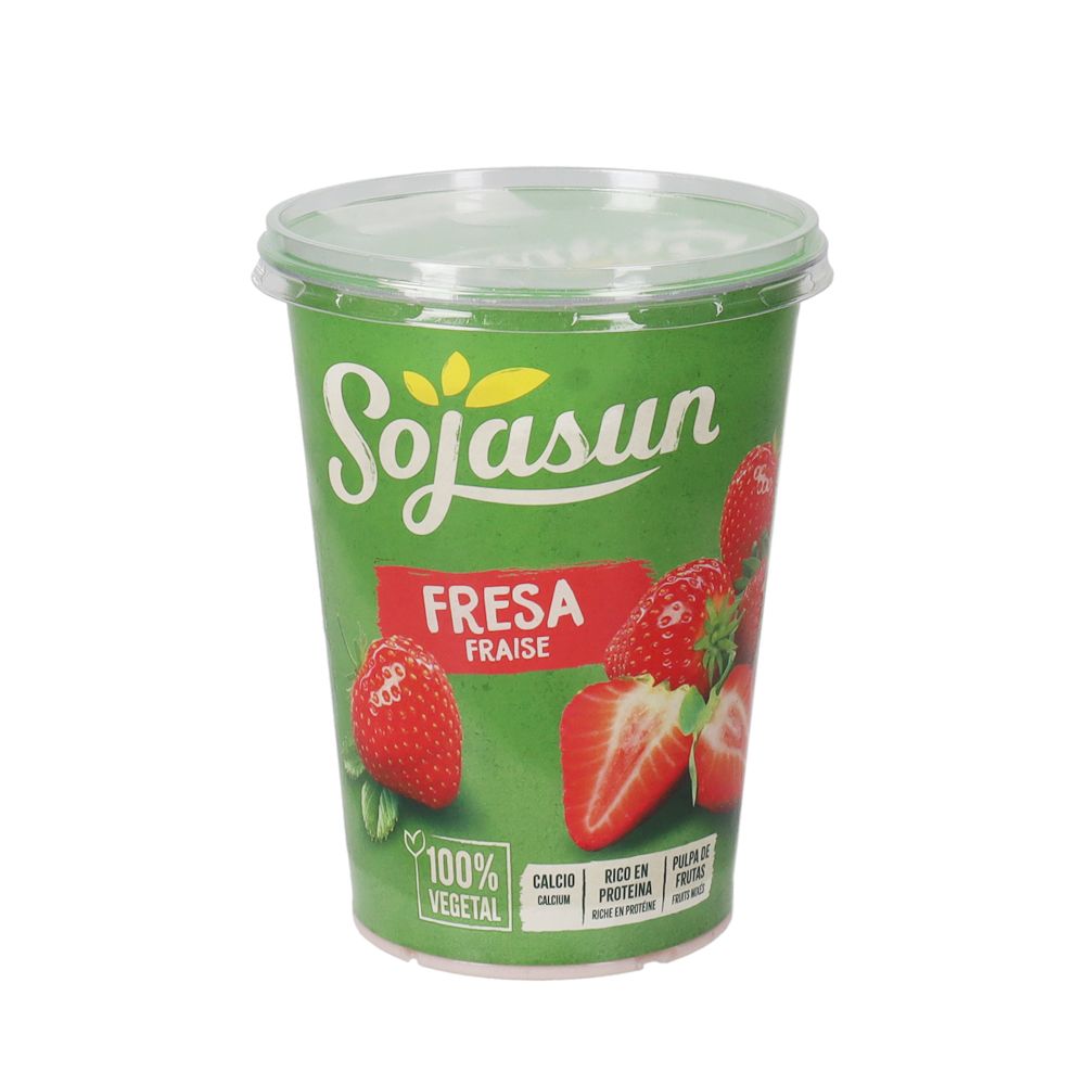  - Sojasun Soy Strawberry Yogurt Alternative 400g (1)