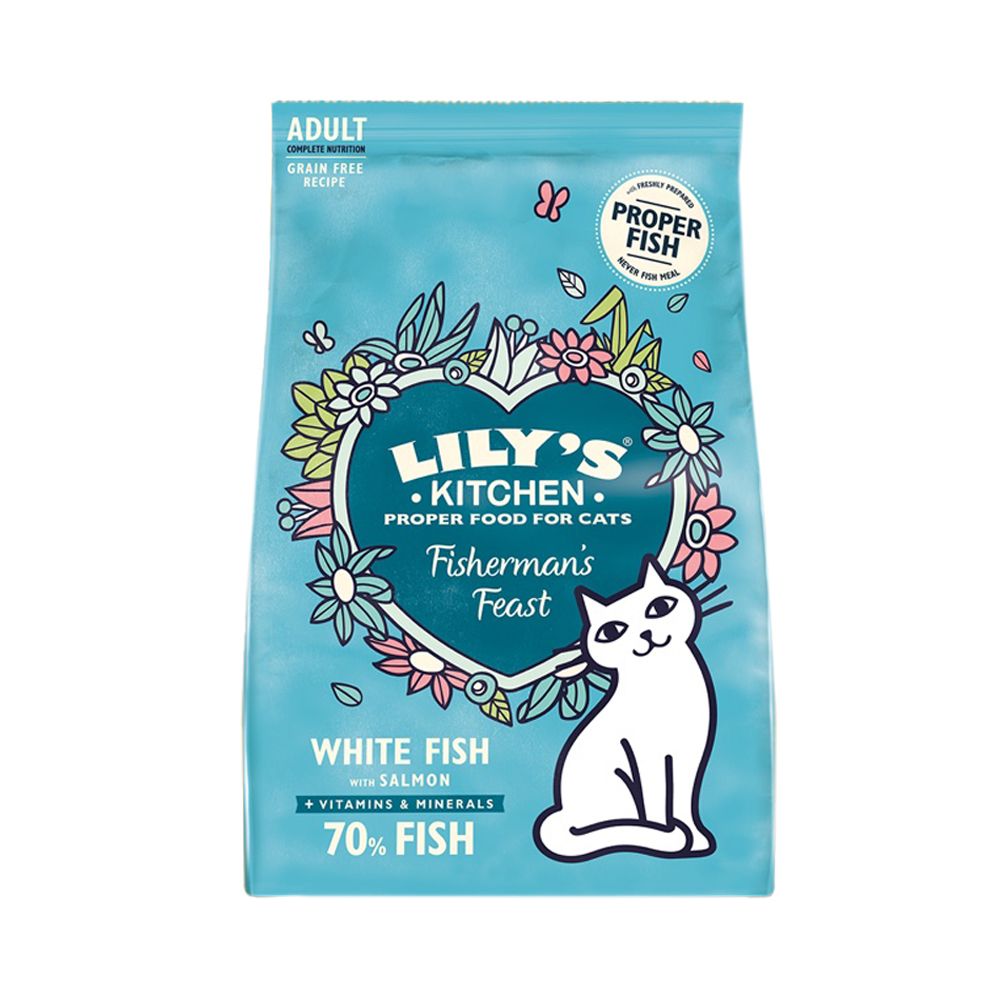  - Lilys Cat Food Fish & Salmon Bag 800g (1)