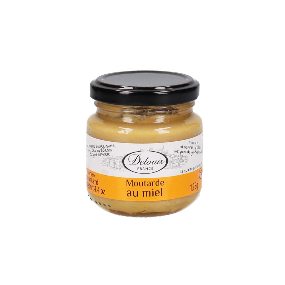  - Delouis Dijon Mustard with Honey 125g (1)