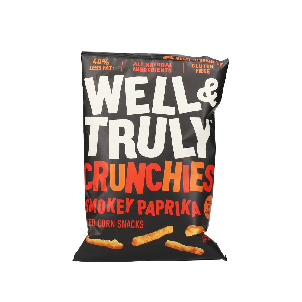  - Well&Trully Crunchies Smoked Paprika Snack 100g (1)