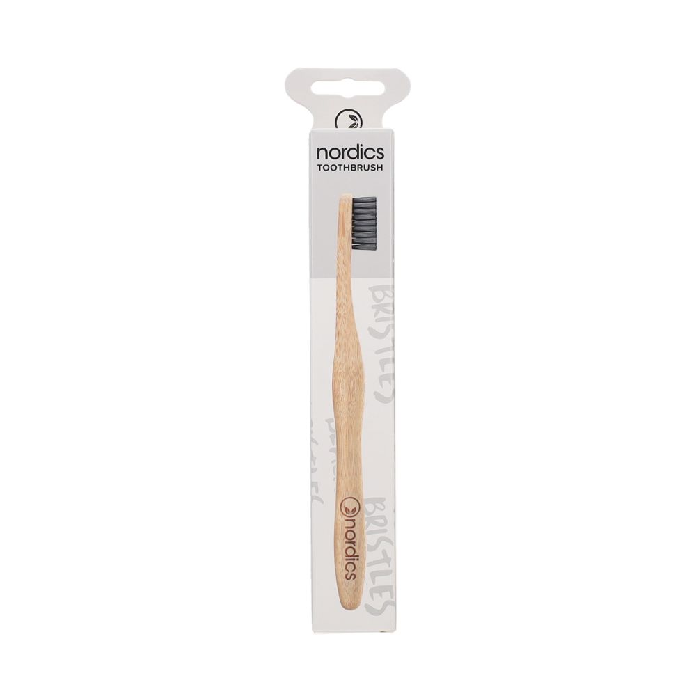  - Nordics Toothbrush Charcoal Bamboo (1)