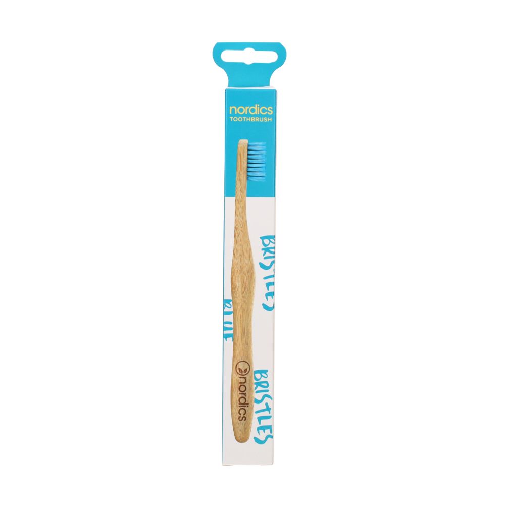  - Nordics Toothbrush Bamboo Blue (1)