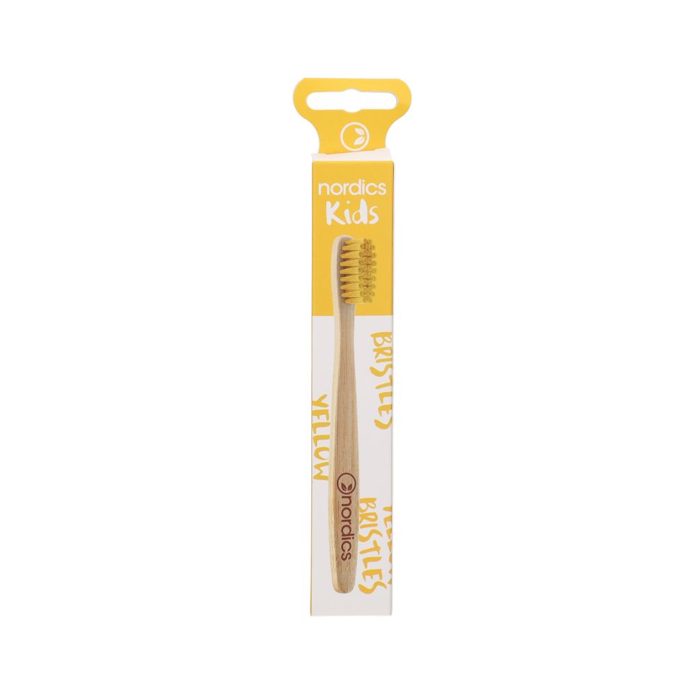  - Nordics Bambu Child Yellow Toothbrush (1)