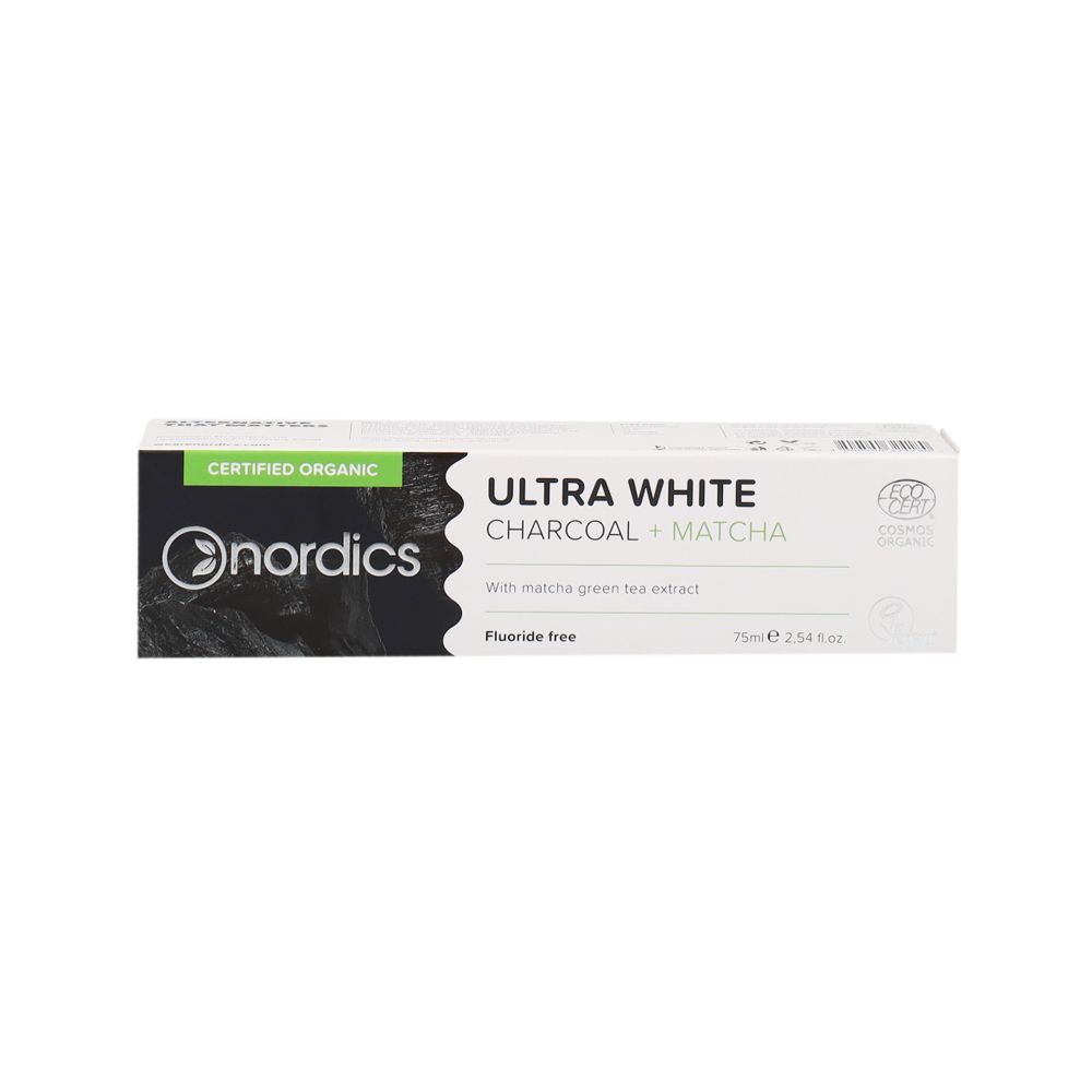  - Nordics Organic Matcha Charcoal Toothpaste 75ml (1)