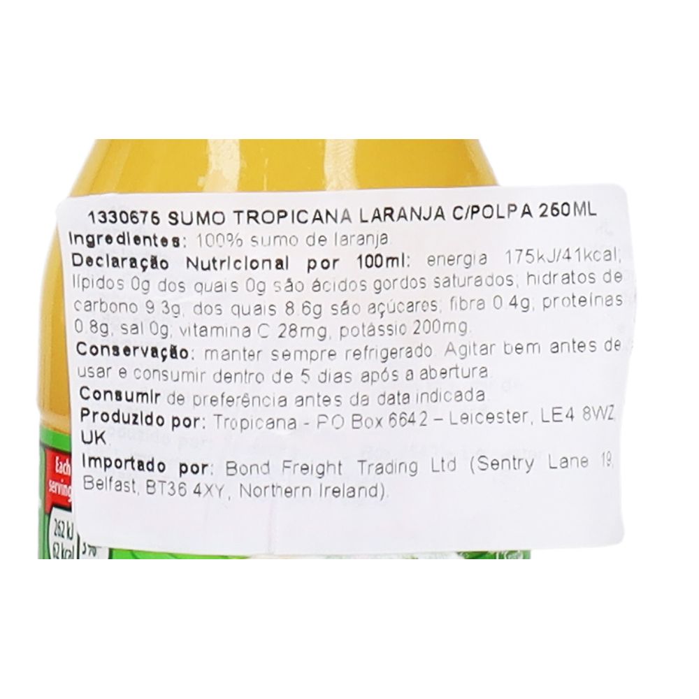  - Tropicana Orange Juice With Pulp 850ml (2)