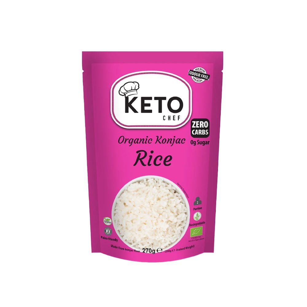  - Keto Chef Konjac Organic Rice 270g (1)