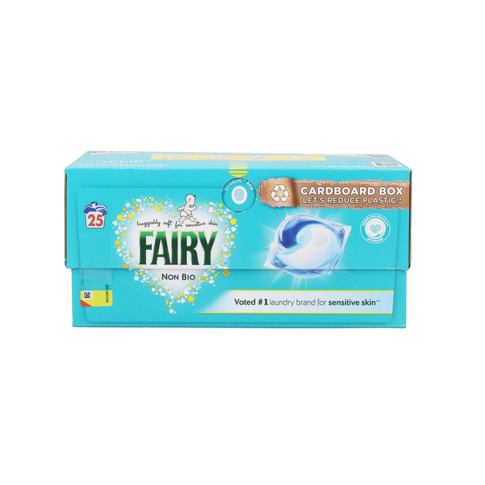  - Detergente Fairy Non Bio 25Cápsulas=532.5g (1)