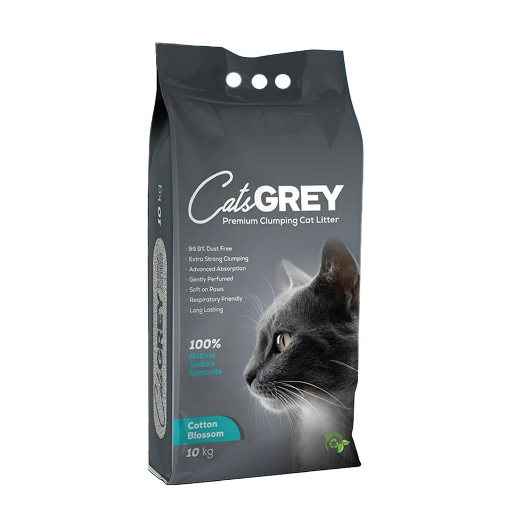  - Cats Gray Cotton Blossom Cat Sand 10Kg (1)